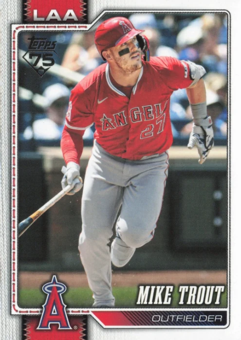 2026 Topps Baseball card design